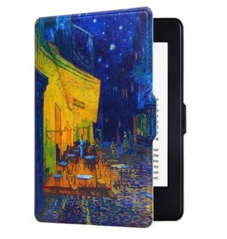 Kindle Smart Case Cover Cafe Terrace